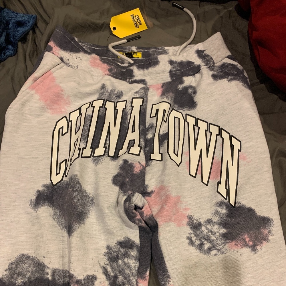 Chinatown tie dye joggers